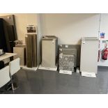 Six Tile/ Laminate Flooring Display Stands, with stock contents Please read the following