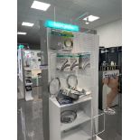Quantity of Assorted Hansgrohe Shower Fittings, including showerheads and flexible pipes Please read