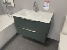 Catalano Basin Unit, with tap, approx. 830mm x 460mm Please read the following important