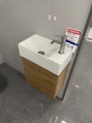 Catalano Verso Cloakroom Basin Unit, with tap, approx. 400mm x 230mm Please read the following