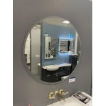 Utopia Circular Mirror, approx. 900mm dia. Please read the following important notes:- ***Overseas