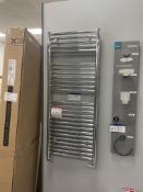 Hugo Vertical Wall Mounted Towel Radiator, approx. 1.25m long Please read the following important
