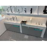 Six Assorted Hansgrohe Mixer Taps (understood to be a display unit and may not be complete -