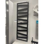 Zehnder Ribbon Wall Mounted Towel Radiator, approx. 1.6m long Please read the following important