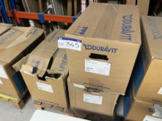 Three Duravit Toilets, as set out in one pallet Please read the following important notes:- ***