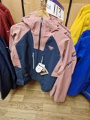 Three Dynafit TLT GTX W Jackets, Colour: Mokarosa, Sizes: S, M, L Please read the following