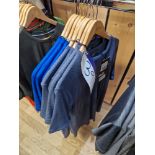 Eight Salewa T-Shirts, Colours: Dark Denim / Electric Blue, Sizes: Ranging from XS to L Please