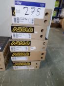 Five Pairs of Asolo Freney MID GV MM Boots, Colour: Black/Silver, Sizes: 9 UK, 9.5 UK, 10.5 UK, 11