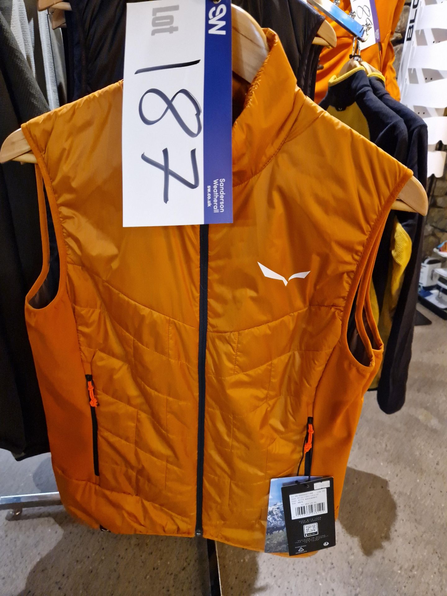 Two Salewa Ortles Hybrid TWR W Vests, Colour: Autumnal, Sizes: 46/S, 48/M Please read the