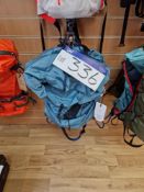 Two Dynafit Traverse 22 Backpack, Colour: Storm Blue/Blueberry, Sizes: M/L, XS/S Please read the