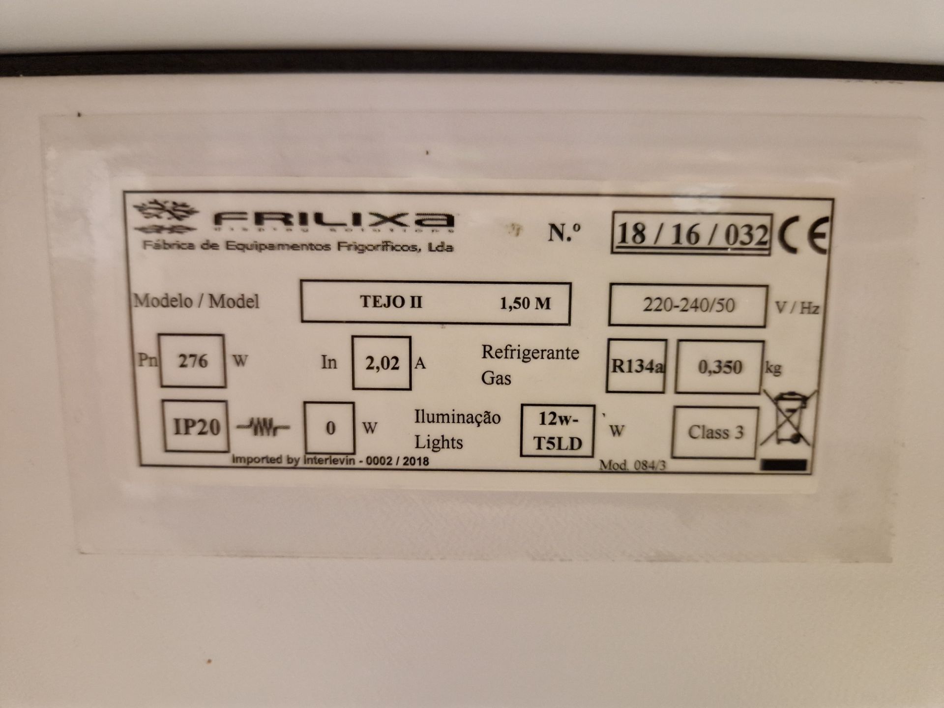 FRILIXA TEJ011 1.5m Display Chiller (Lot subject to approval from finance company) Please read the - Image 4 of 4