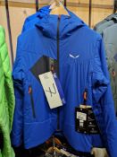 Salewa Pure Mountain Ortles TWR Stretch Jacket, Colour: Electric Blue, Size: 46/S Please read the