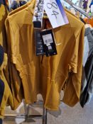 Four Salewa Puez PL M HZ Fleeces, Colour: Golden Brown, Sizes: 48/M, 50/L, 52/XL, 54/XXL Please read