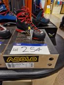 Asolo Freney MID GV MM Boots, Colour: Black/Silver, Size: 8 UK Please read the following important