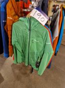 Two Salewa Ortles / Pedroc Hybrid Jackets, Colours: Classic Green / Bungee Cord, Sizes: 50/L and Two