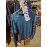 Two Dynafit Alpine L/S Hooded Tees, Colour: Mallard Blue, Size: M, XL Please read the following