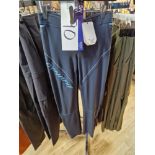 Two Pairs of Dynafit Winter Running Tights, Colour: Blueberry Storm Blue, Size: 48/M, 50/l Please