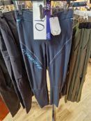 Two Pairs of Dynafit Winter Running Tights, Colour: Blueberry Storm Blue, Size: 48/M, 50/l Please
