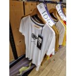 Seven Salewa T-Shirts, Colour: White / Golden Brown, Sizes: 44/38, 42/36, 46/40, 48/42 Please read