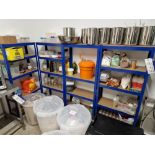 Four Bays of 4 Tier Boltless Shelving Please read the following important notes:- ***Overseas buyers