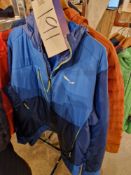 Two Salewa Ortles Jackets, Colours: Electric Blue / Autumnal, Sizes: 50/L, 54/XXL Please read the