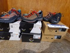 Six Pairs of Salewa WS Speed Beat GTX / WS Ultra Train 3 / WS MTN Trainer GTX / Wildfire Leather GTX