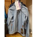 Three Salewa Puez 2.5L PTX Jackets, Colour: Java Blue, Size: 48/M, 50/L, 52/XL Please read the