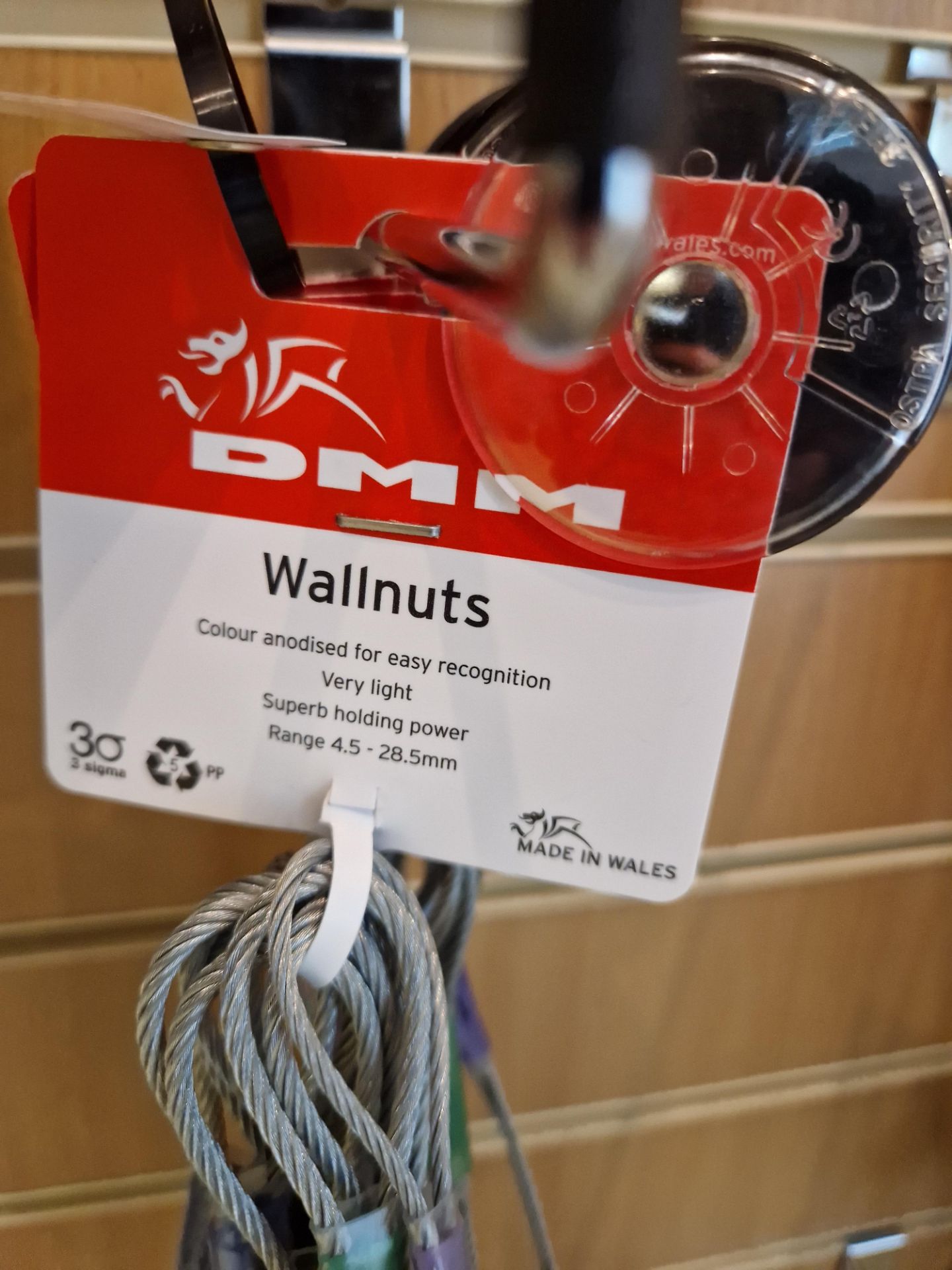 Three Packs of DMM Wallnuts, Range 4.5-28.5mm Please read the following important notes:- *** - Image 2 of 2