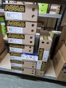 Nine Pairs of Asolo Freney EVO MID GV MM Boots, Colour: Graphite/Green Lime, Sizes: 8 UK, 8.5 UK,