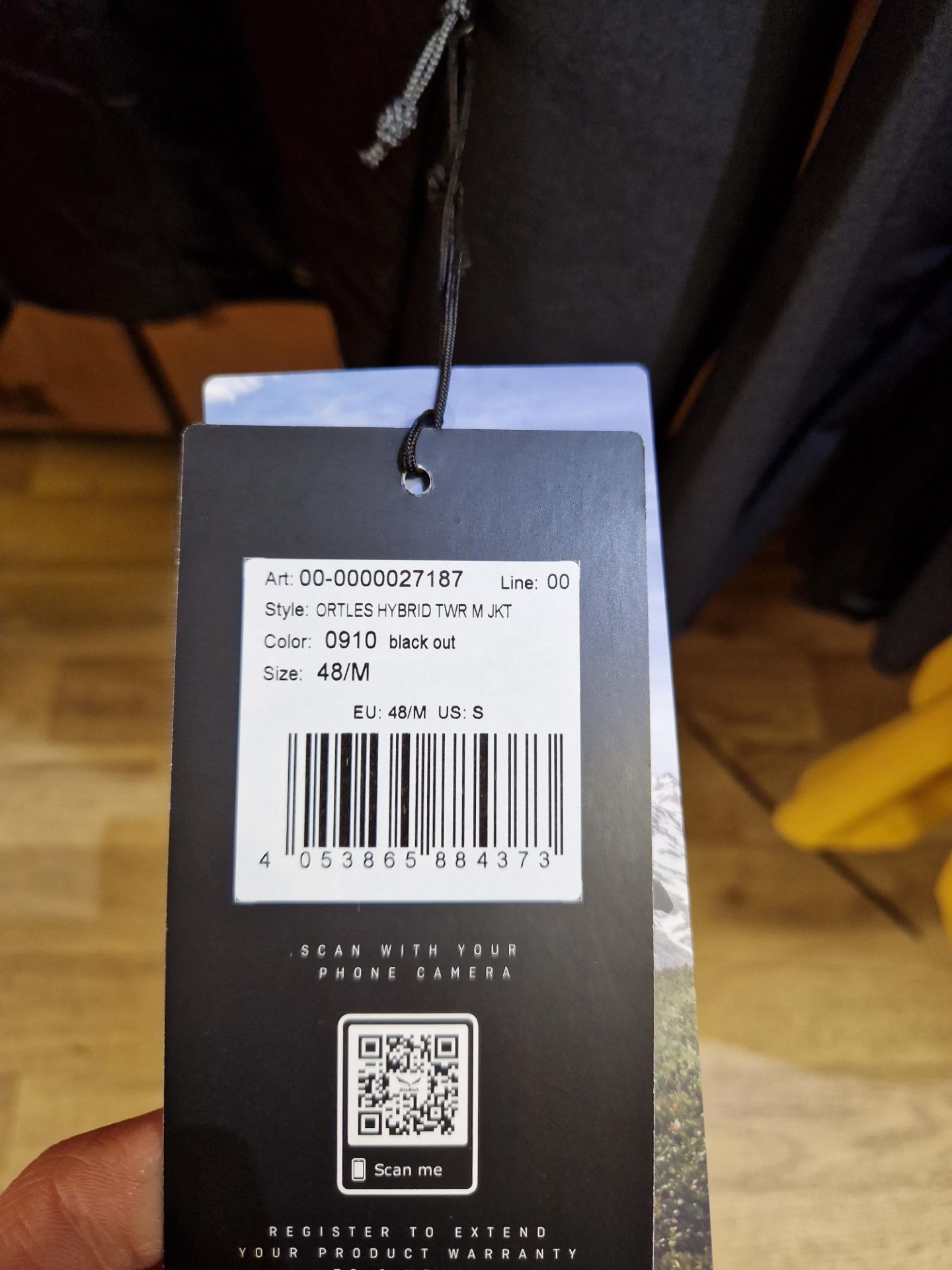 Salewa Pure Mountain Ortles Hybrid TWR M Jacket, Colour: Black Out, Size: 48/M Please read the - Image 2 of 2