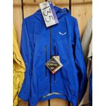 Salewa Puez GTX Paclite M Jacket, Colour: Electric Blue, Size: 54/XXL Please read the following