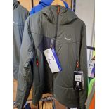 Salewa Pure Mountain Ortles TWR Stretch MHD Jacket, Colour: Dark Olive, Size: 52/XL Please read