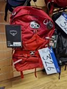 Osprey Talon 22 Cosmic Red S/M Backpack, 0.94kg Please read the following important notes:- ***