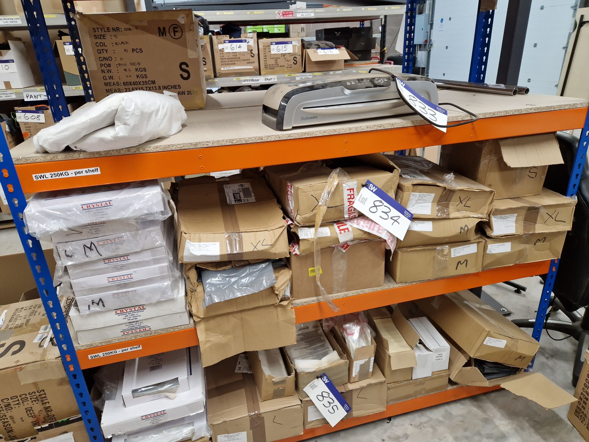20 Boxes of Various Packaging and Posting Supplies, including Polybags, Mailing Bags, etc Please