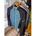 Four Dynafit Transalper Light PTC Hoodies, Colour: Blueberry Marine Blue, Sizes: 42/36 to 48/42,