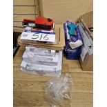 Four Boxes of Polybags, Price Ticket Labeller and Quick Tag Labeller Please read the following