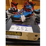 Asolo Elbrus GV MM Boots, Colour: Blue Aster/Silver, Size: 9 UK Please read the following