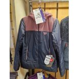 Two Dynafit Radical PRL Hooded Jackets, Colour: Blueberry Mokarosa, Size: M, XL Please read the