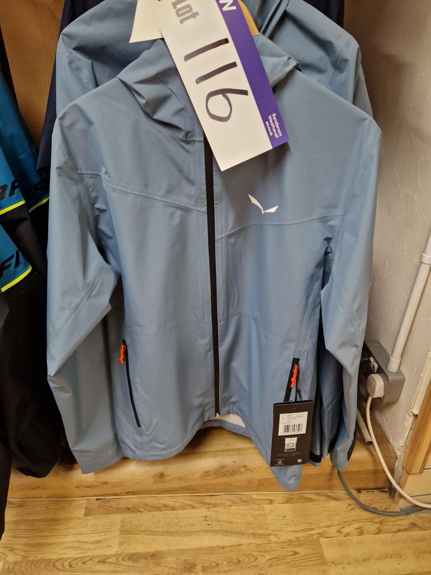 Salewa Puez 2.5L PTX Jacket, Colour: Java Blue, Size: 46/S Please read the following important