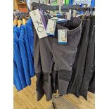 Four Silverpoint New Glenmore 6105 Waterproof Trousers, Colour: Graphite Grey, Sizes: 54/38, 28/40S,