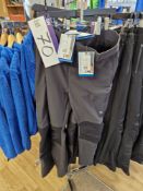 Four Silverpoint New Glenmore 6105 Waterproof Trousers, Colour: Graphite Grey, Sizes: 54/38, 28/40S,