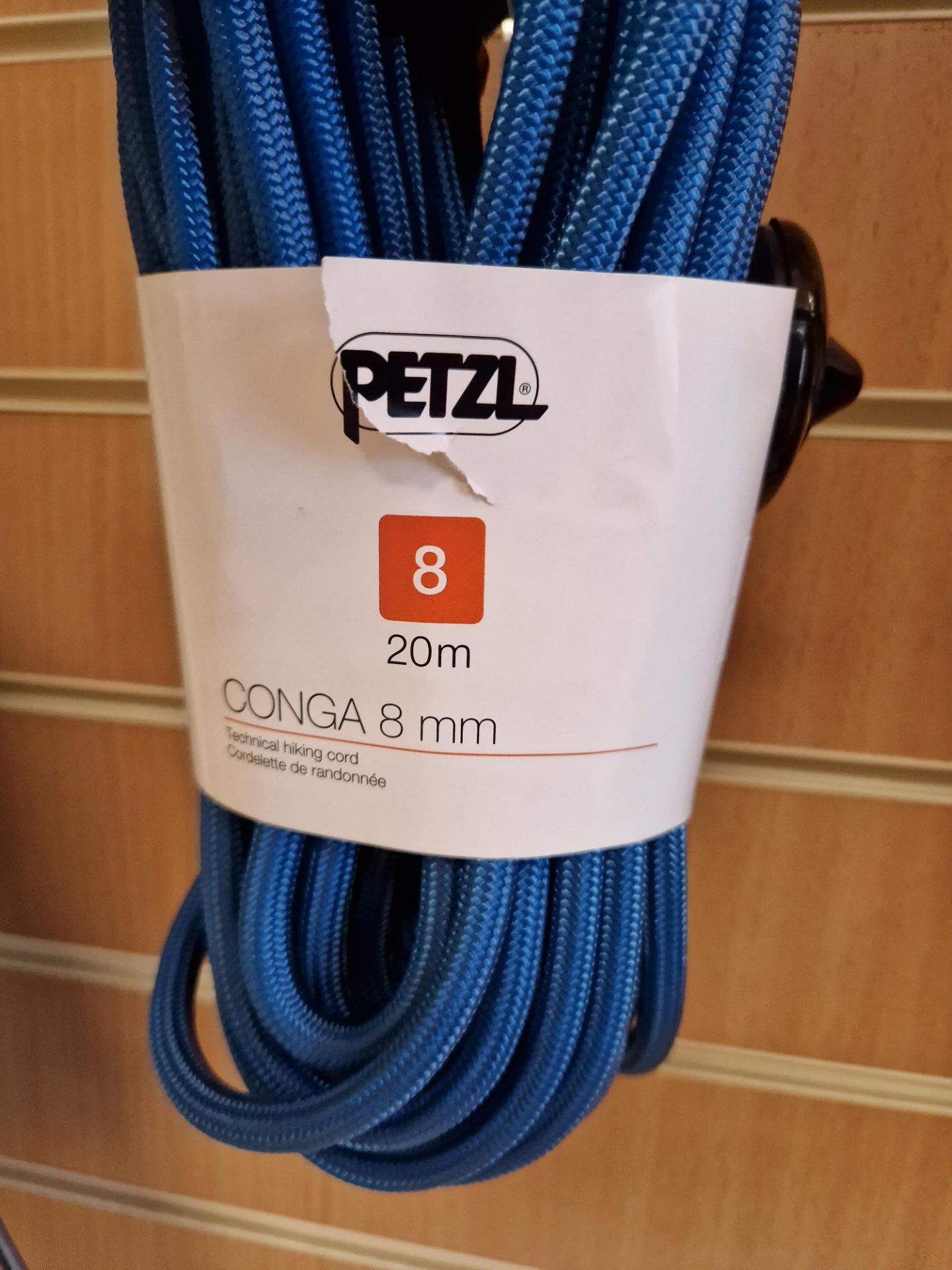 Petzl Conga 8mm Technical Hiking Cord, 20m Please read the following important notes:- ***Overseas - Image 2 of 2