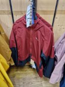 Three Salewa Puez GTX 2L W Jackets, Colour: Syrah, Sizes: 42/36, 44/48, 46/40 Please read the