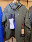 Salewa Pure Mountain Ortles TWR Stretch MHD Jacket, Colour: Dark Olive, Size: 48/M Please read the
