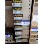 Eight Pairs of Asolo Alta VIA GV MM Boots, Colour: Black/Green, Sizes: 12 UK, 11.5 UK, 11 UK, 10.5