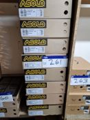 Eight Pairs of Asolo Alta VIA GV MM Boots, Colour: Black/Green, Sizes: 12 UK, 11.5 UK, 11 UK, 10.5