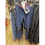 Two Pairs of Salewa Sesvenna 2 DST Trousers, Colour: Navy Blazer, Sizes: 44/38, 46/40 Please read