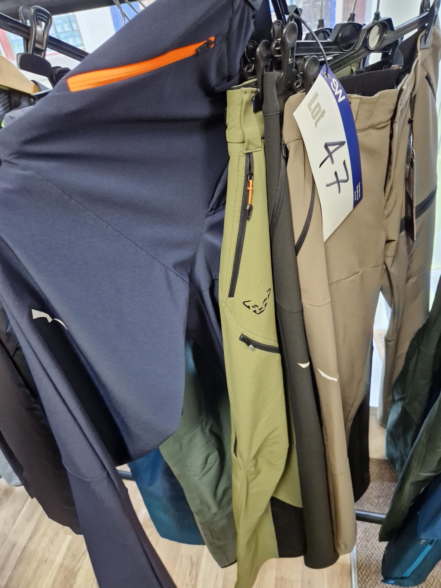 Three Salewa Terminal / Puez Dolomitic Trousers, Colours: Bungie Cord / Black Out / Navy, Sizes: S - Image 4 of 4