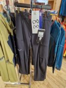 Two Pairs of Salewa Puez DST M Cargo Pants, Colour: Black Out, Sizes: 52/XL, 54/2X Please read the