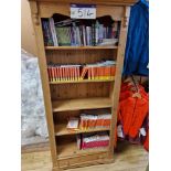 Wooden 5 Tier Bookcase Please read the following important notes:- ***Overseas buyers - All lots are
